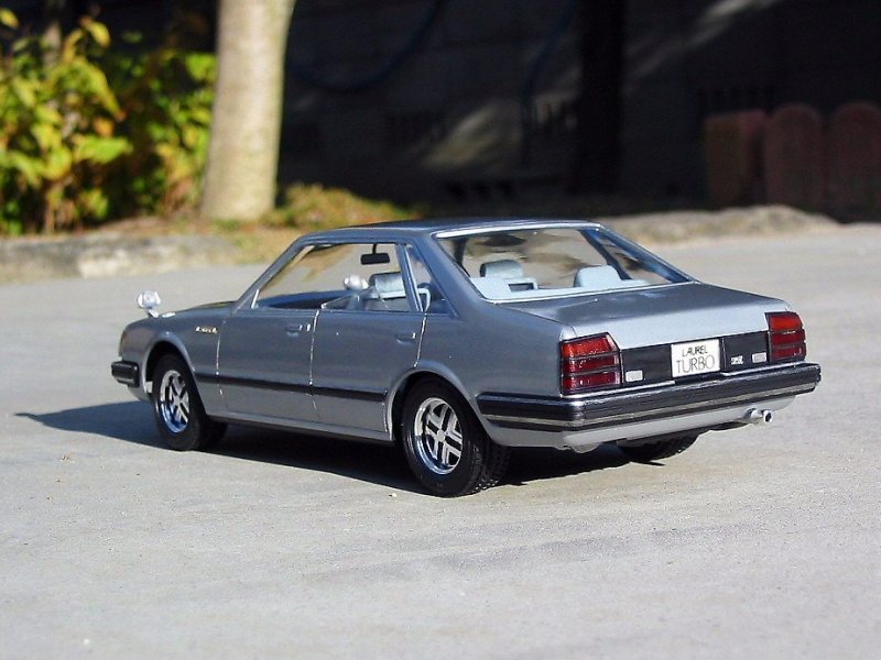 Used]Rare Aoshima 1/24 66 best car vintage series LAUREL