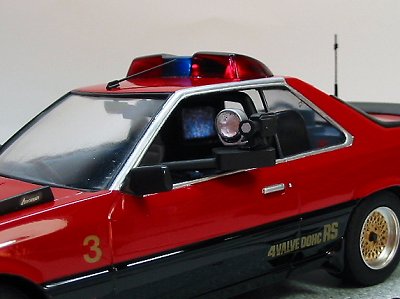 マシンRS-3 アオシマ レアアオシマ コレクションNo.5 1/43西部警察