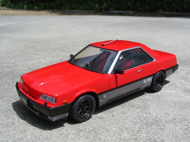 アオシマ 1/24 ニッサン インタークーラースカイラインHTターボRS-X